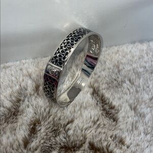 Coach Signature Bangle